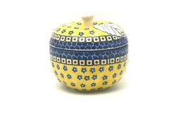 Polish Pottery Apple Baker - Sunburst