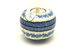 Polish Pottery Apple Baker - Twilight