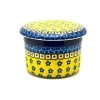Polish Pottery Butter Keeper - Sunburst