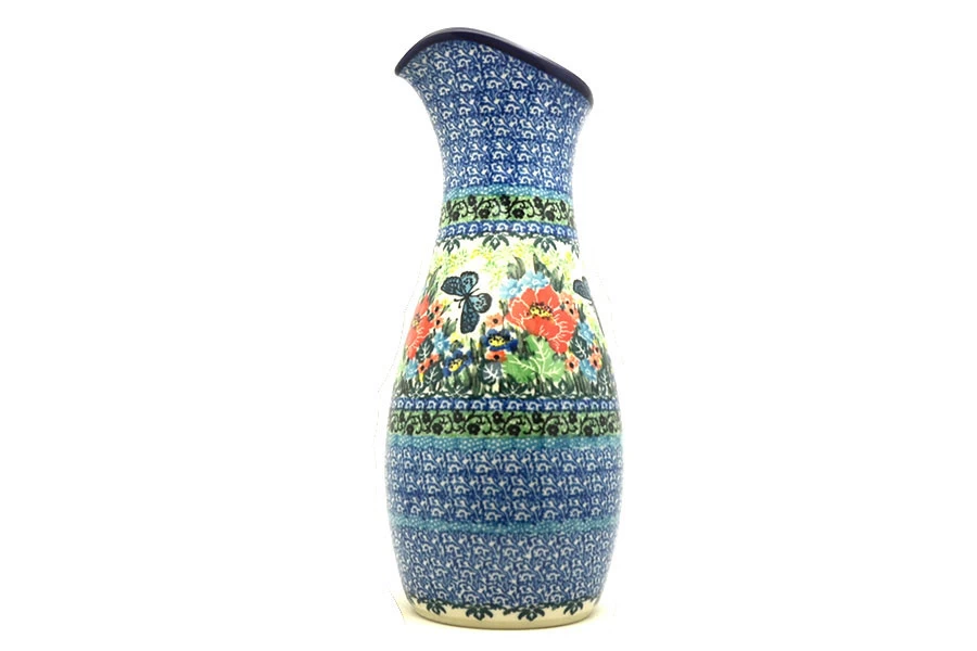 Polish Pottery Carafe - 2 1/2 Pint - Unikat Signature - U4553