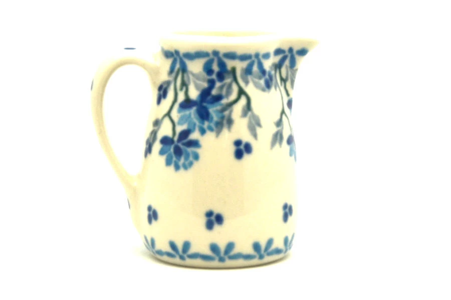 Polish Pottery Miniature Pitcher - Clover Field