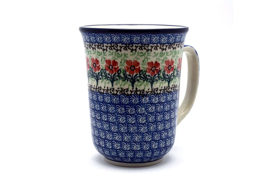 Polish Pottery Mug - 16 Oz. Bistro - Maraschino