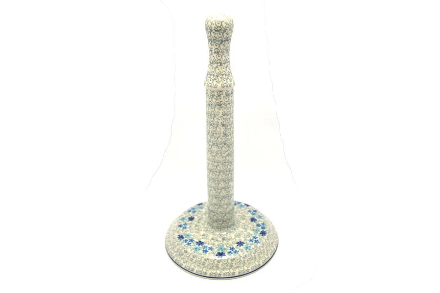 Polish Pottery Paper Towel Holder - Sea Blossom