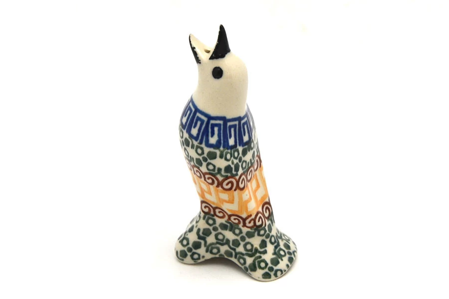 Polish Pottery Pie Bird - Autumn