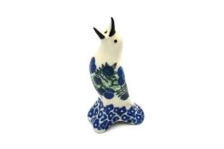 Polish Pottery Pie Bird - Huckleberry