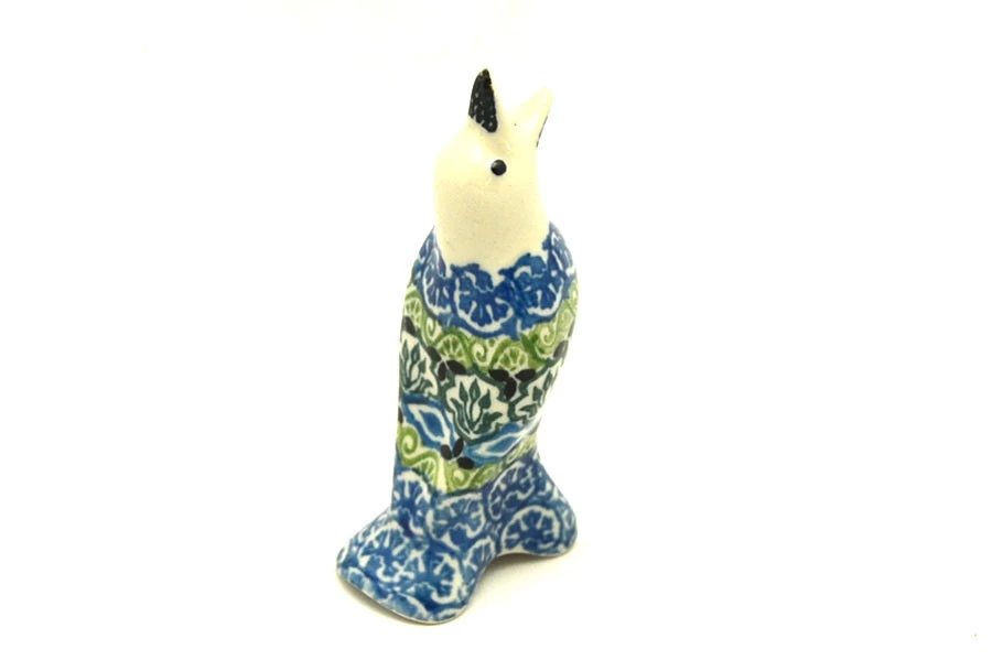 Polish Pottery Pie Bird - Tranquility