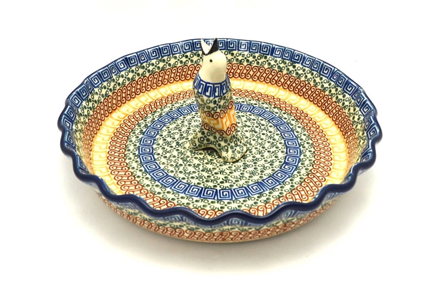 Polish Pottery Pie Set - Autumn