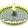 Polish Pottery Pie Set - Daffodil
