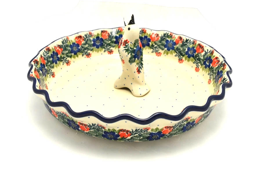 Polish Pottery Pie Set - Garden Party