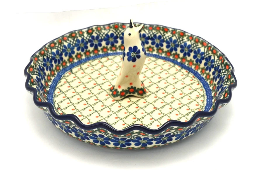 Polish Pottery Pie Set - Primrose