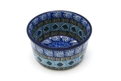 Polish Pottery Ramekin - Aztec Sky