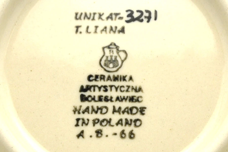 Polish Pottery Salt & Pepper Set - Unikat Signature U3271 - Image 3