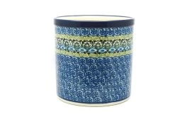 Polish Pottery Utensil Holder - Tranquility