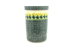 Polish Pottery Wine Crock - Daffodil